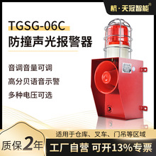 TGSG-06C工业声光报警器 语音声光报警器 130分贝防撞警报 220V