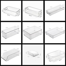 冰箱收纳盒 套装塑料透明食品级整理储物盒亚马逊跨境带盖组合