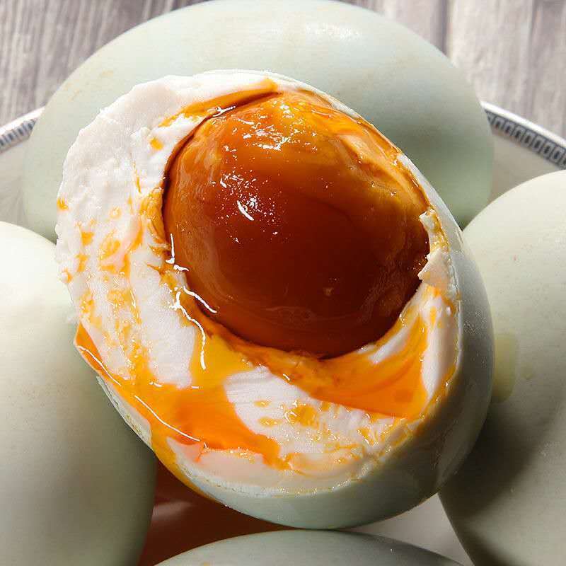 30枚包邮广西北部湾红树林海鸭蛋红心流油熟食熟食即食海鸭蛋