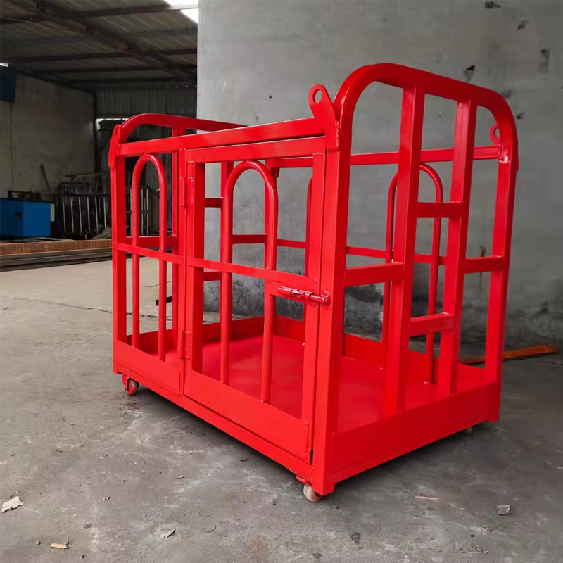 高空作业吊车吊篮吊笼 高空施工建筑吊篮 吊车吊顶吊框