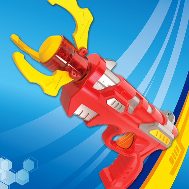 正版儿童玩具暴爆射抓捕枪报社捉捕抢爆裂抓补捕捉器男孩爆兽