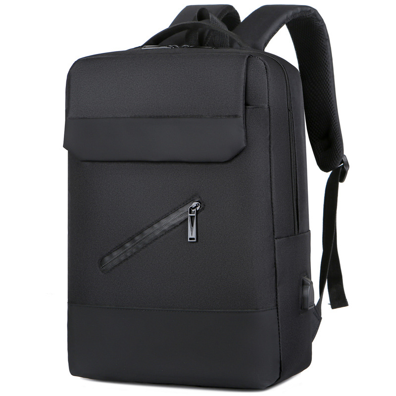 USB Backpack Men's Fashion Trend Junior's Schoolbag Female College Student High School Leisure Large Capacity Business Backpack