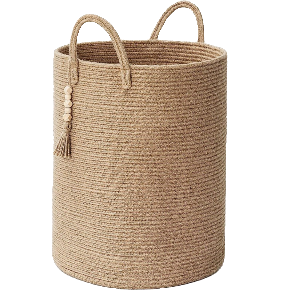 wu1p麻绳手工编织脏衣篮抱枕玩偶衣物收纳筐酒店脏衣篓大号洗衣篮