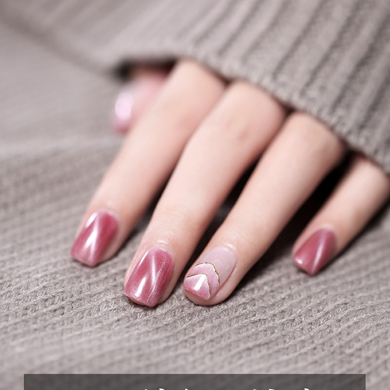 vdn2020新色甲油胶冰透亮片指甲胶脏脏色套装猫眼光疗胶美甲店