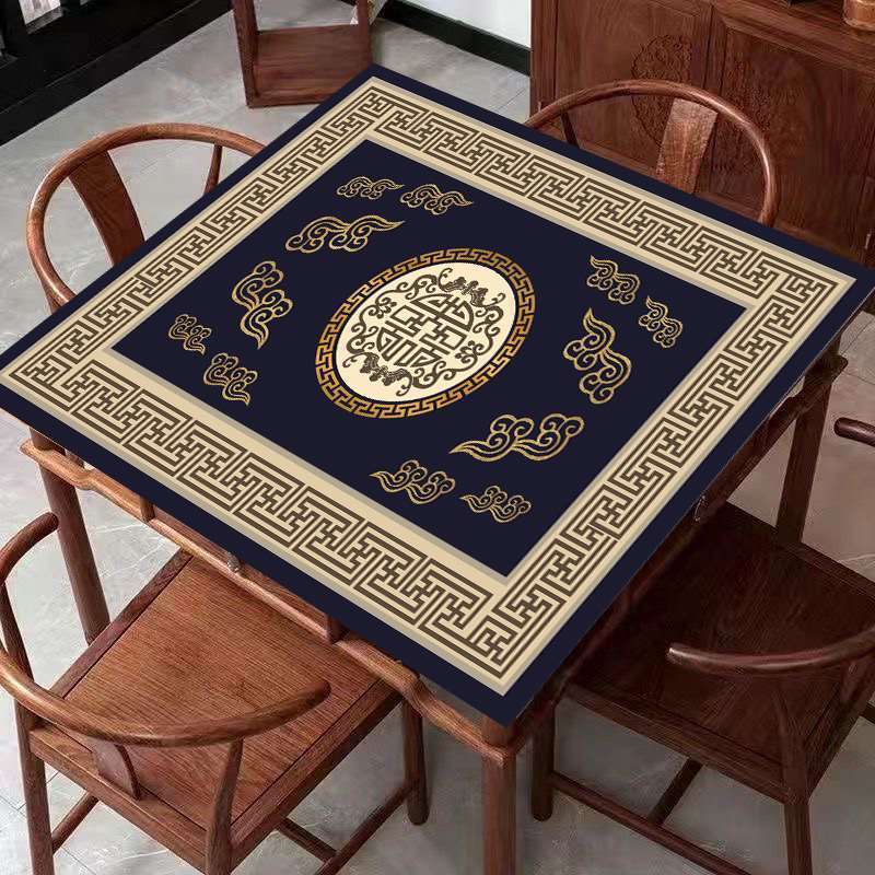 麻将桌布垫子正方形家用加厚消音防滑手搓麻将毯扑克布台面布桌垫