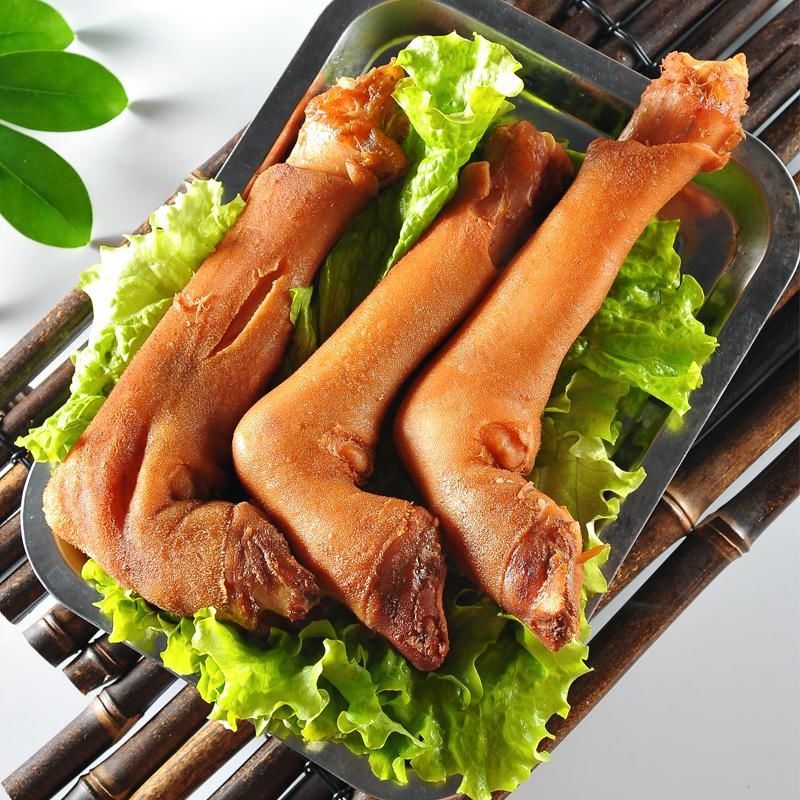 干净新鲜羊蹄子内蒙生冻羊脚商用带蹄筋小羊全整只鲜冻无毛餐饮生