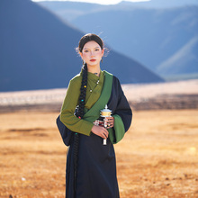 藏服写真服装写真上衣藏服女藏装藏袍西藏艺术照拉萨旅拍服饰