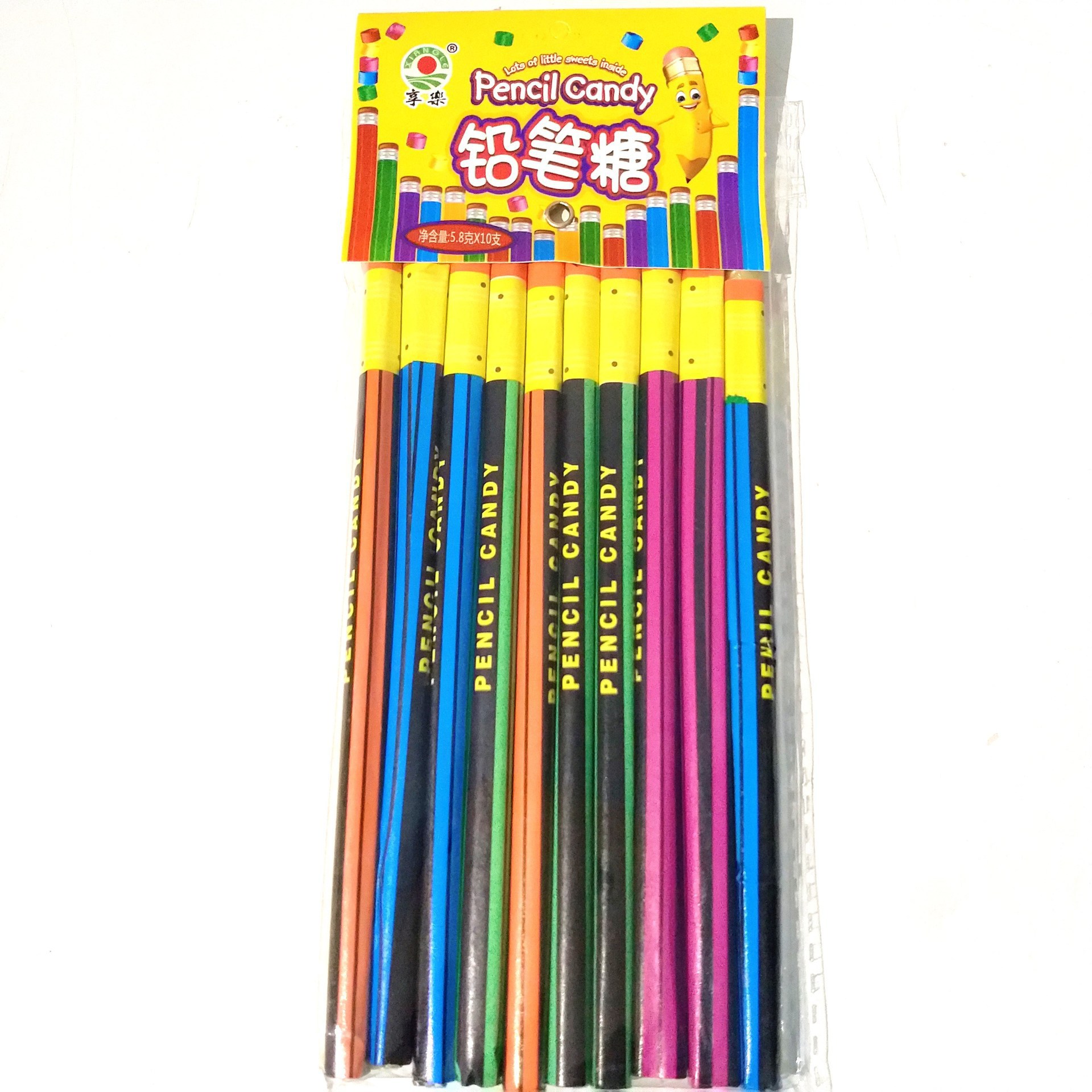 可以吃的铅笔糖儿童节棒棒糖网红水果味硬糖零食 铅笔糖 怀旧食品