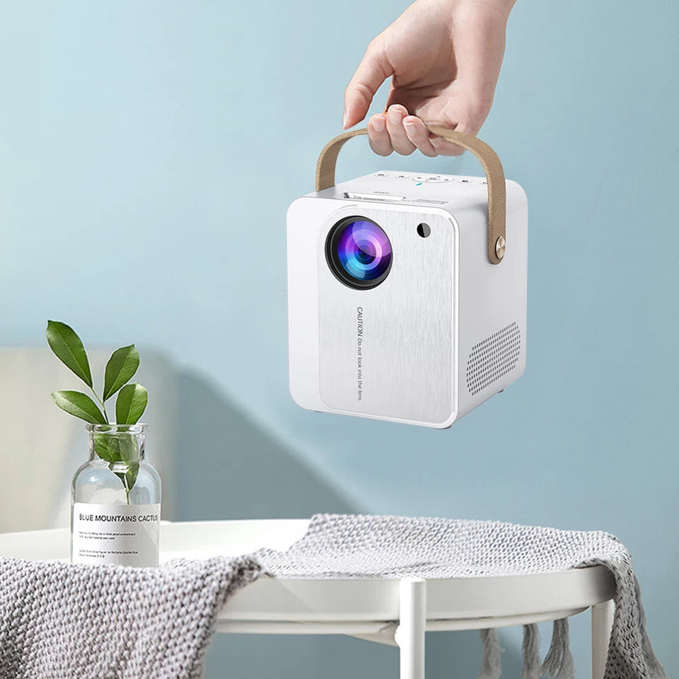 新款跨境手机投影仪无线便携式微型迷你投影机4k高清家庭影院5g激