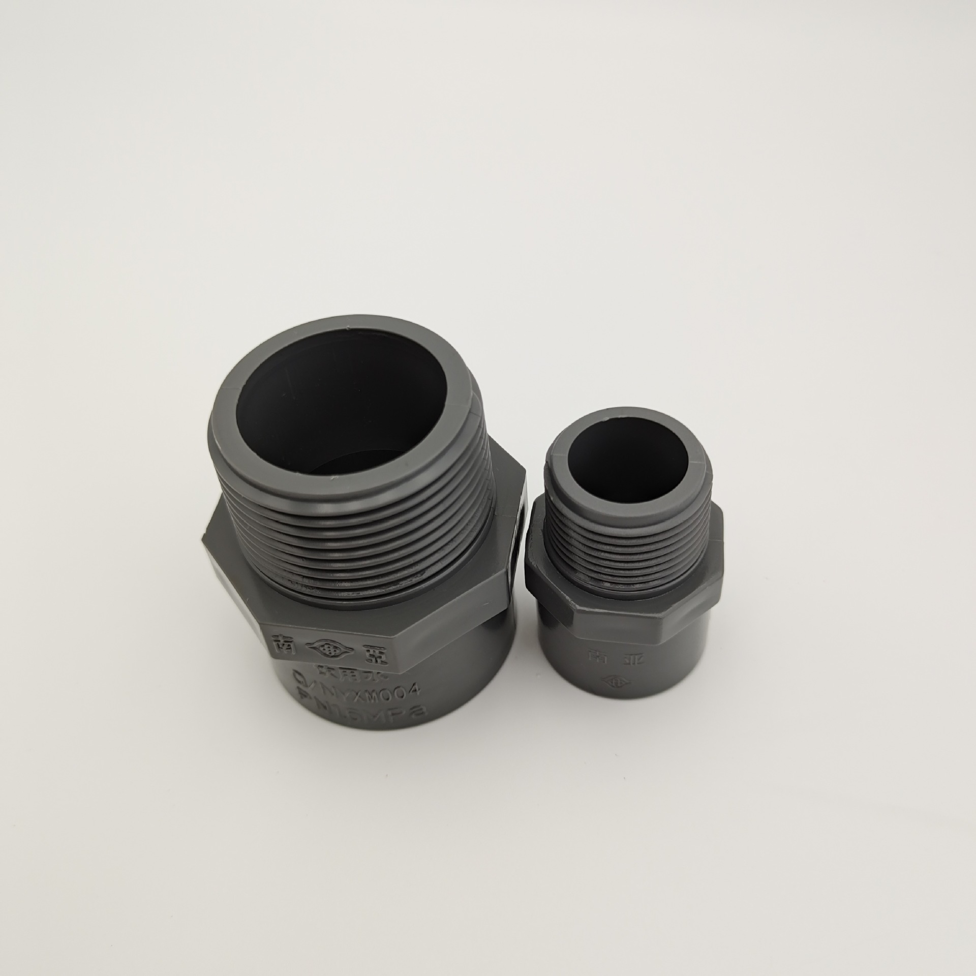 【南亚】upvc外丝直通活接 给水管件 pvc?u外螺纹外丝直接头现货