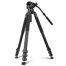 轻装时代Q680A铝镁合金摄影摄像单反相机三脚架 滑轨摄影摄像支架