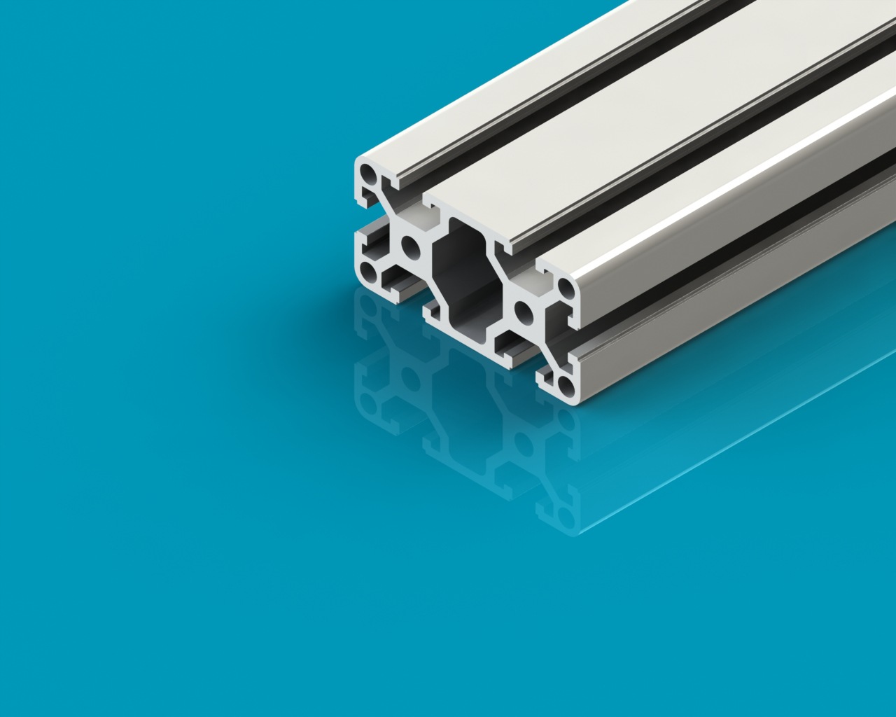 欧标重型工业铝材hj4080a氧化工业自动化机架钣金件来图下料