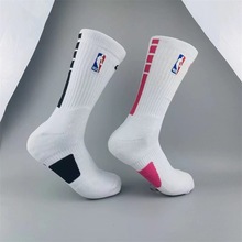 批发NBA篮球袜子男专业精英美式实战训练毛巾底加厚高筒运动袜子