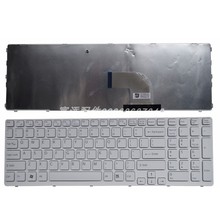 适用 白色SONY索尼 SVE15 SVE151C11M SVE151E11T SVE1511SAC键盘