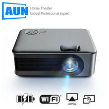 AUN跨境低价爆款海外热卖A30投影仪MINI便携式影院LED手机投影仪