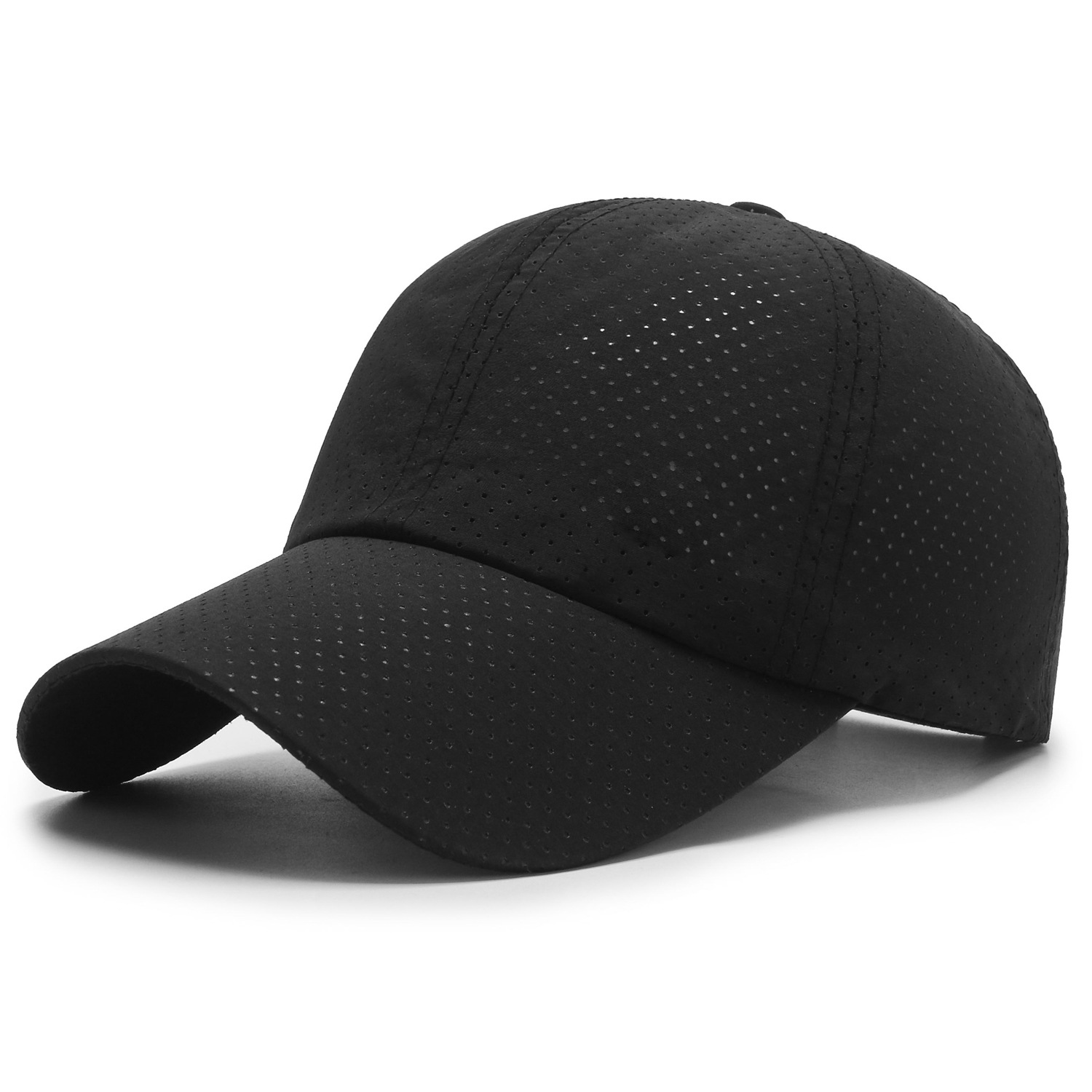 Hat Spring and Summer Outdoor Casual Sun Hat Men's and Women's Simple Elegant Quick-Drying Breathable Net Cap Printed Logo