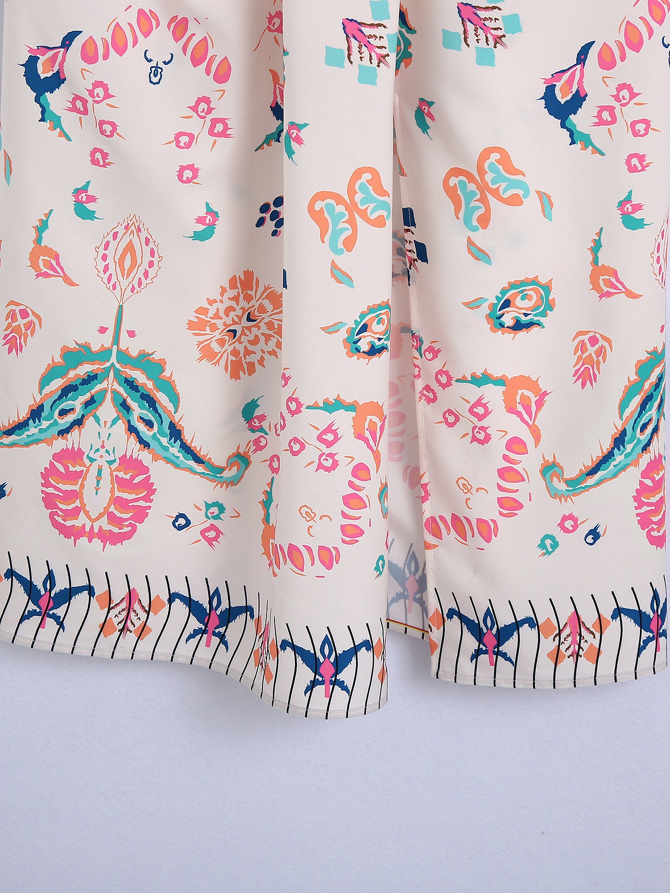 一海跨境外贸 欧美风新款女装小众时尚结饰质感纱笼裙3125579