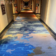五星级酒店地毯全铺加厚走廊过道通铺新西兰羊毛地毯满铺地毯阻燃