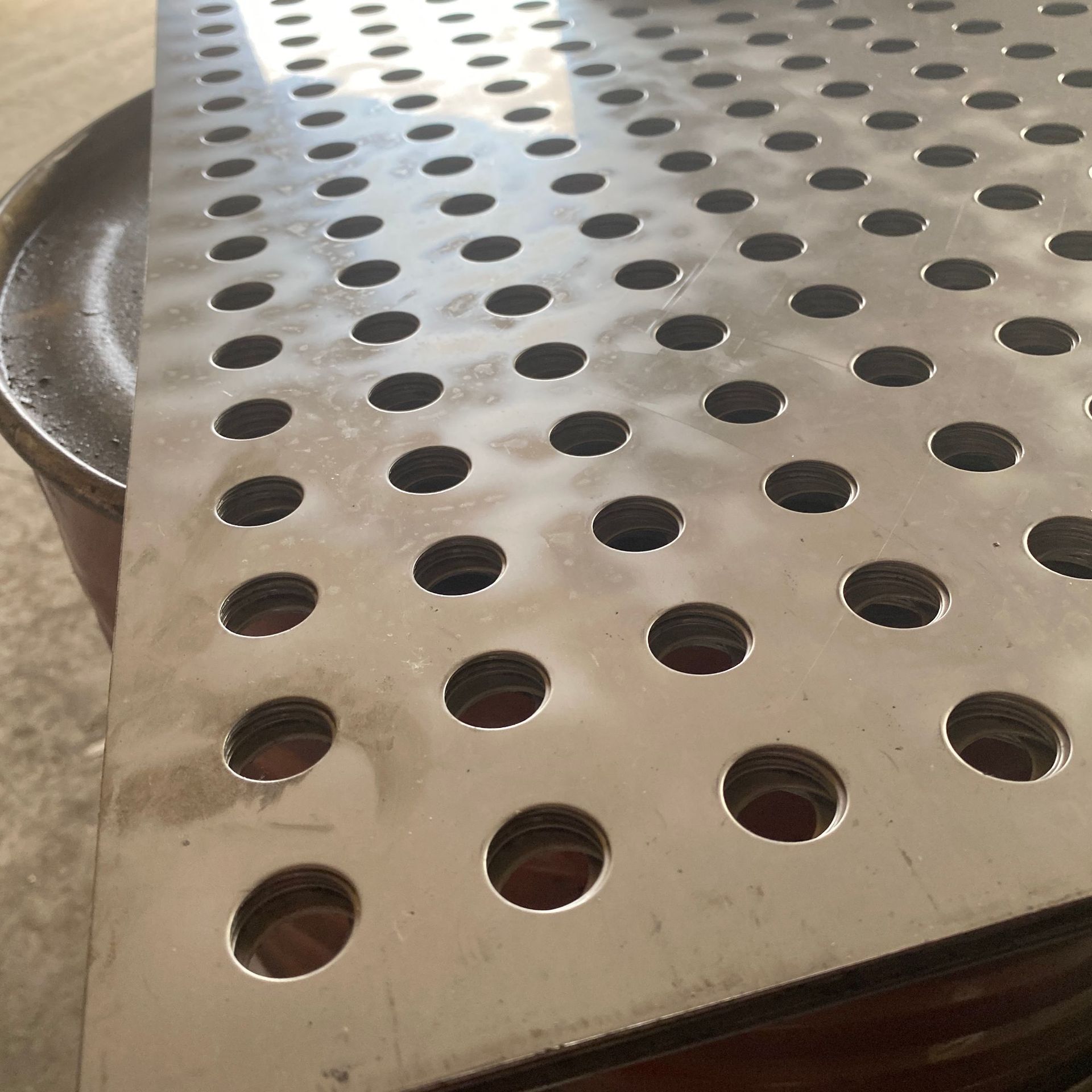 镀锌筛网金属圆孔洞洞板网孔板外墙装饰不锈钢冲孔网板