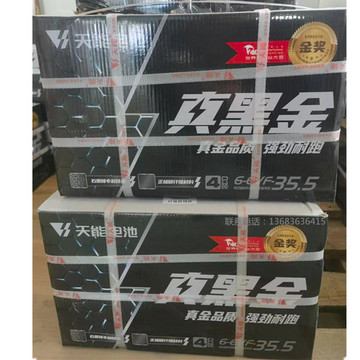 免维护蓄电池 35ah电动车电瓶 60伏35安 黑金电池 6-evf-35.