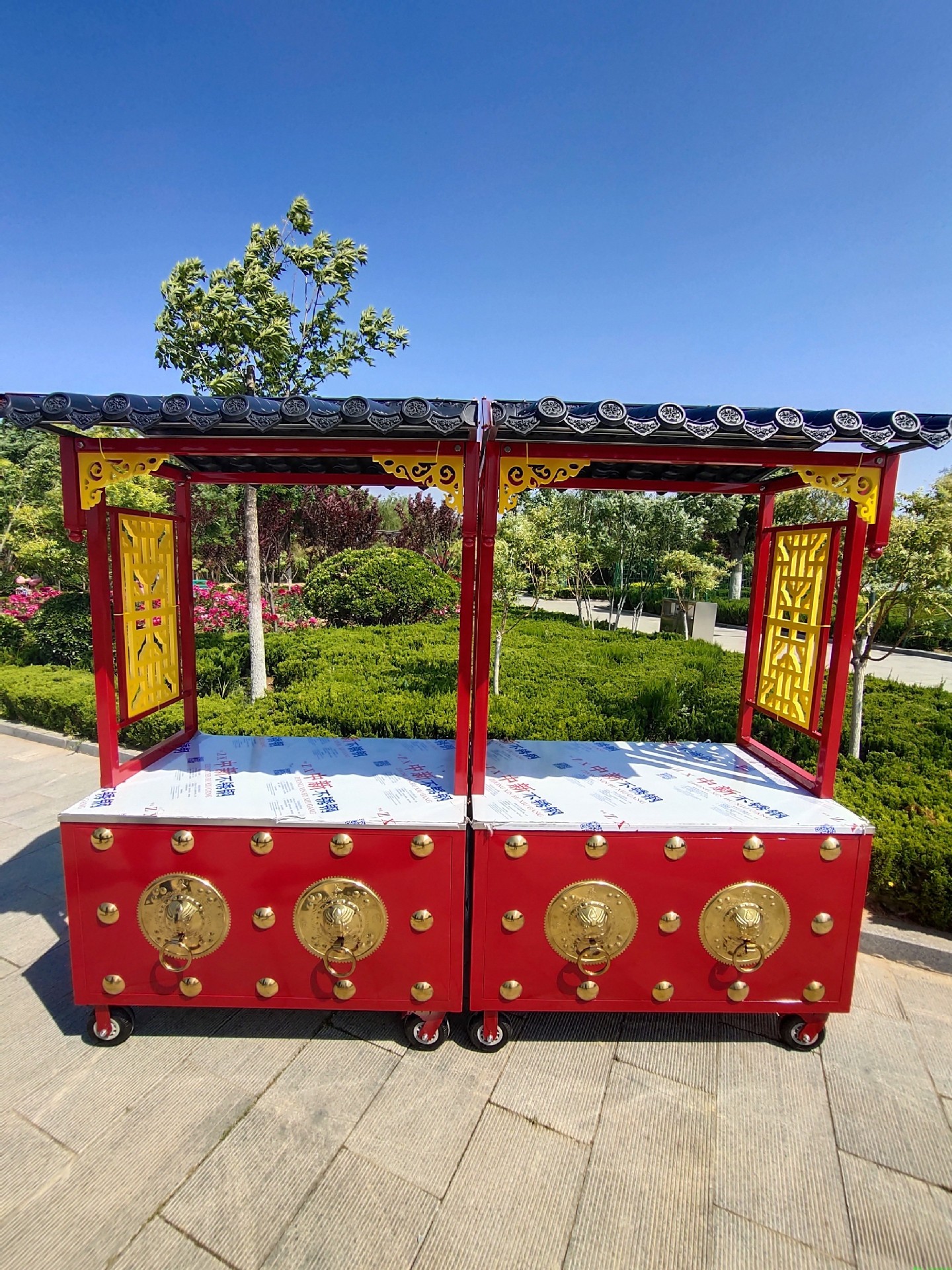 仿古餐车小吃车多功能仿古小吃车推车摆摊糖葫芦地摊早餐夜市促销