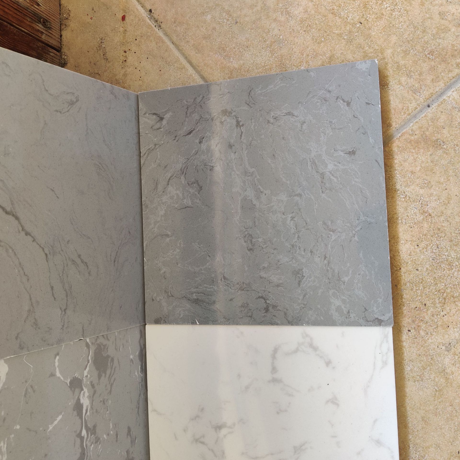 人造大理石灰色地砖800x800客厅地板砖大理石地砖云多拉灰雅士灰