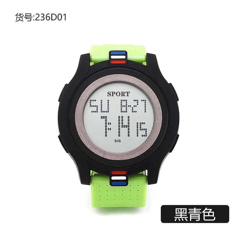 Factory New Watch Ultra-Thin Electronic Watch Waterproof Children's Simplicity Student Watch Junior High School Men and Women Sport Watch