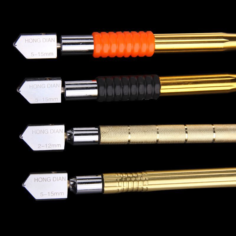 裁玻璃刀金刚石钨钢玻璃刀头划厚玻璃割窗户切割玻璃专用油开界器