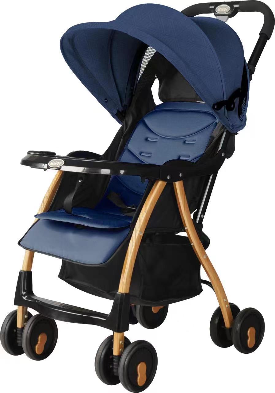 宝宝好儿童手推车a1羽蝶 超轻便4.8kg推车 一秒折叠/展开童车批发