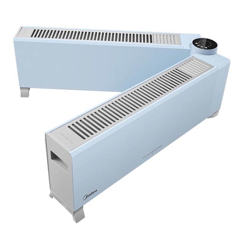 美的取暖器电暖气折叠速热踢脚线电暖器家用卧室暖风机hdw22mvs