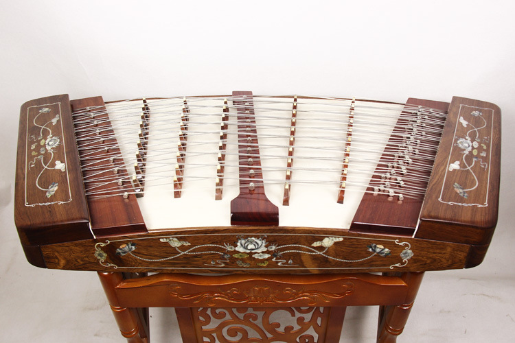 老花梨木贝雕405扬琴乐器广东粤剧五码十音杨琴洋琴衡乐