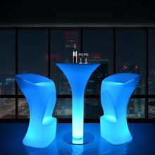. Lighted high stool ktv bar counter scattering chairs .