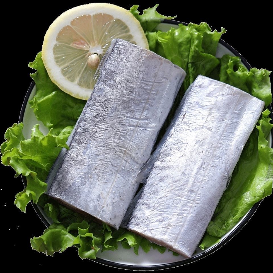 东海舟山小眼带鱼段精选带鱼大段精选特大段精选带鱼中段真空包装