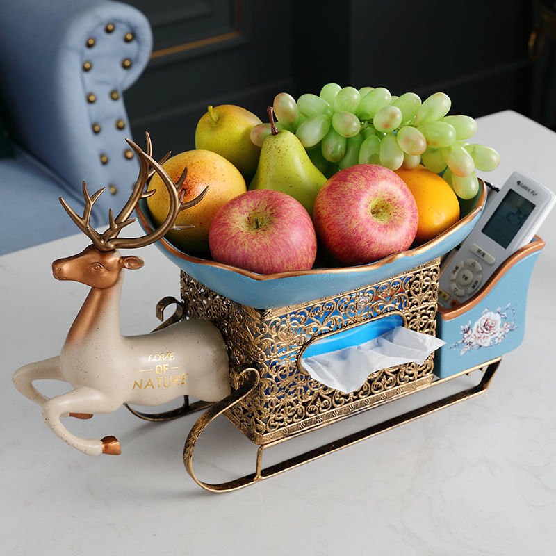 Creative Lucky Deer Large Fruit Plate