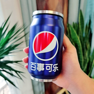 易拉罐保温杯男女情侣学生创意个性潮流 便携可乐水杯子原宿风ins