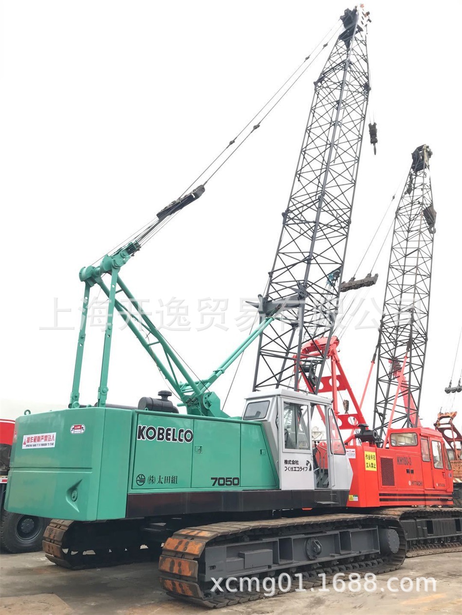 50吨55吨神钢日立住友履带吊日本吊车kobelco70557050小吊车