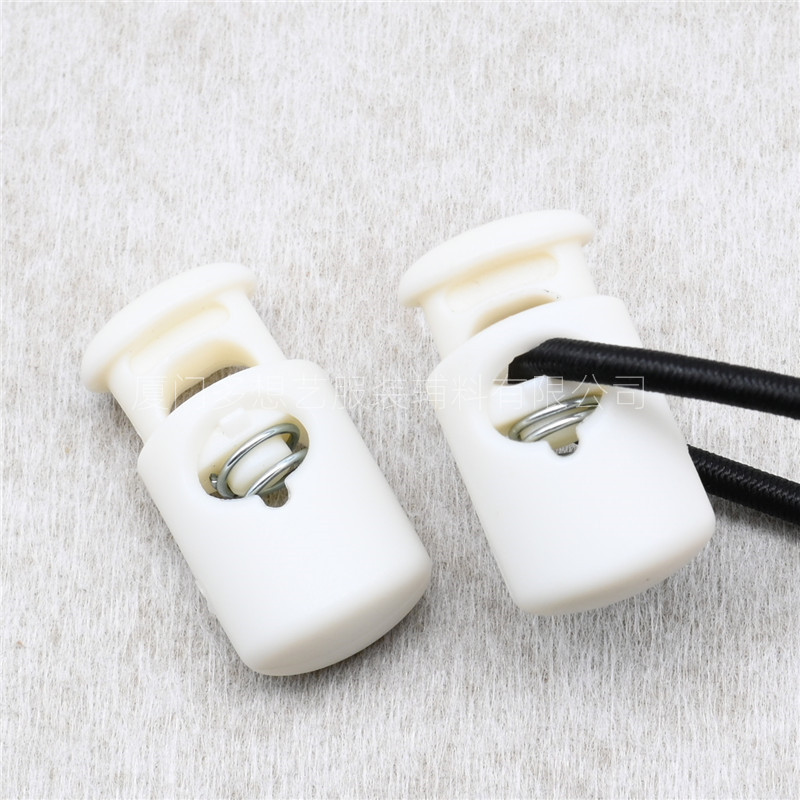 多想艺塑料弹簧扣吊钟绳扣帽子扣卡绳纽扣衣服配件扣羽绒服调节扣