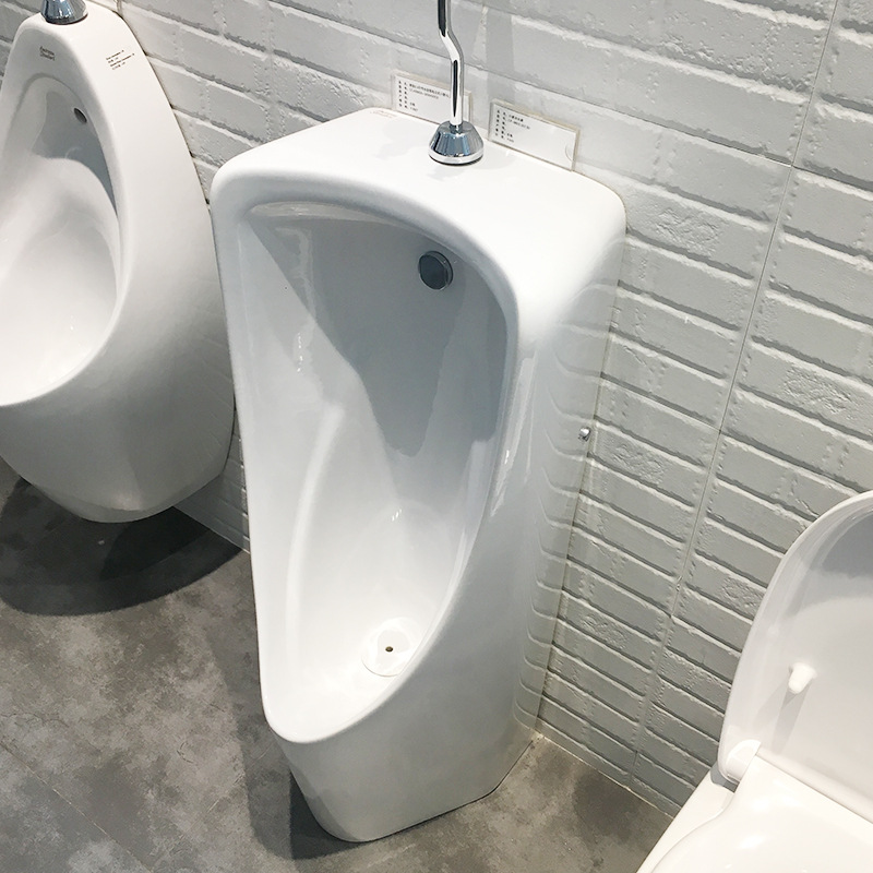 美标卫浴6605节水型落地立式小便斗家用落地式陶瓷小便器-阿里巴巴