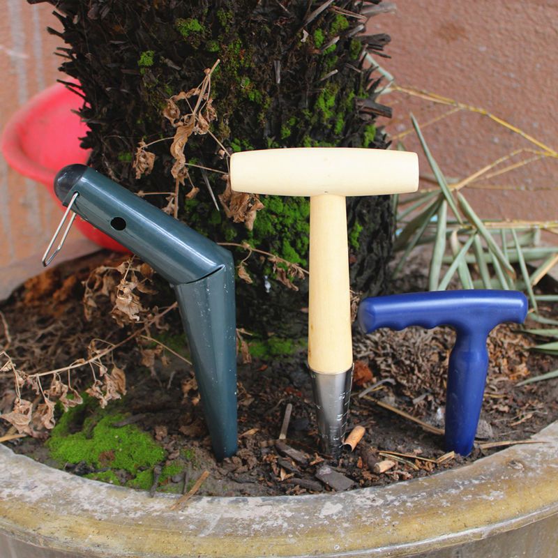 不锈钢移苗器挖土器种菜种花扦插工具移栽小苗多肉植物小铲子