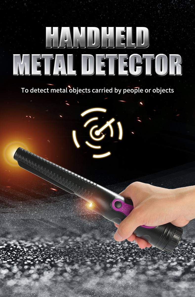 亚马逊爆款手持防水金属探测器寻宝定位棒 户外探宝仪