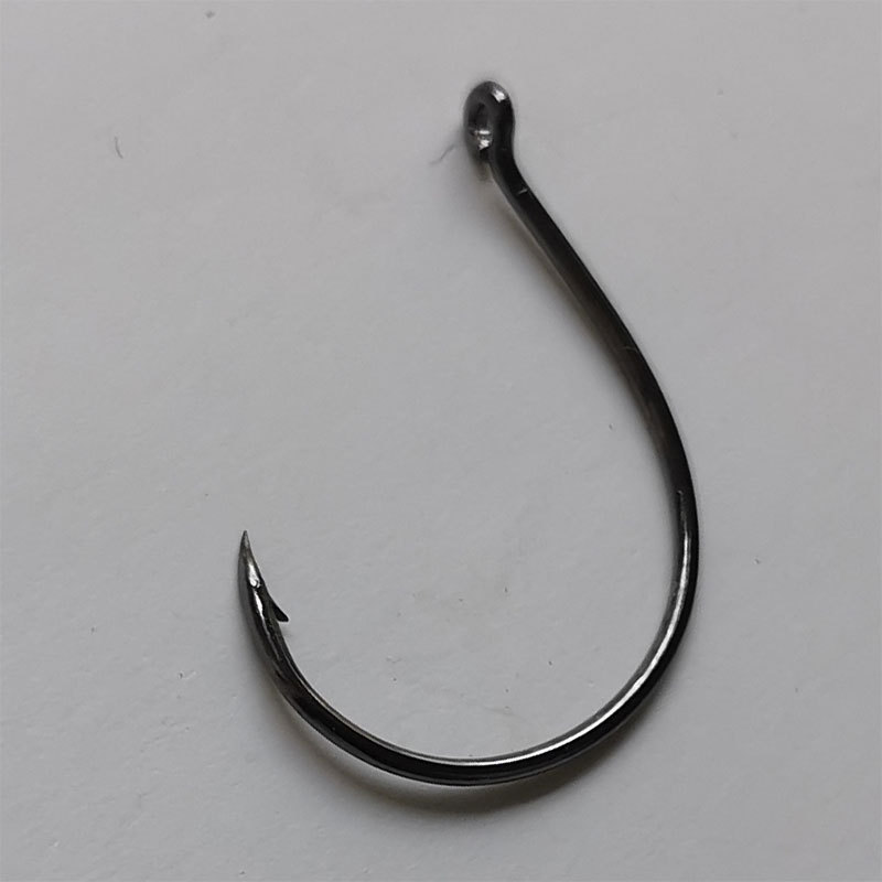 钓虾钩 虾钩 河虾钩 青虾钩有倒刺散装细丝钩 钓虾用钩渔具