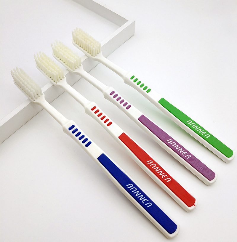 硬毛牙刷超硬特硬毛家用去牙结石大头去烟渍中硬毛组合装超长工业