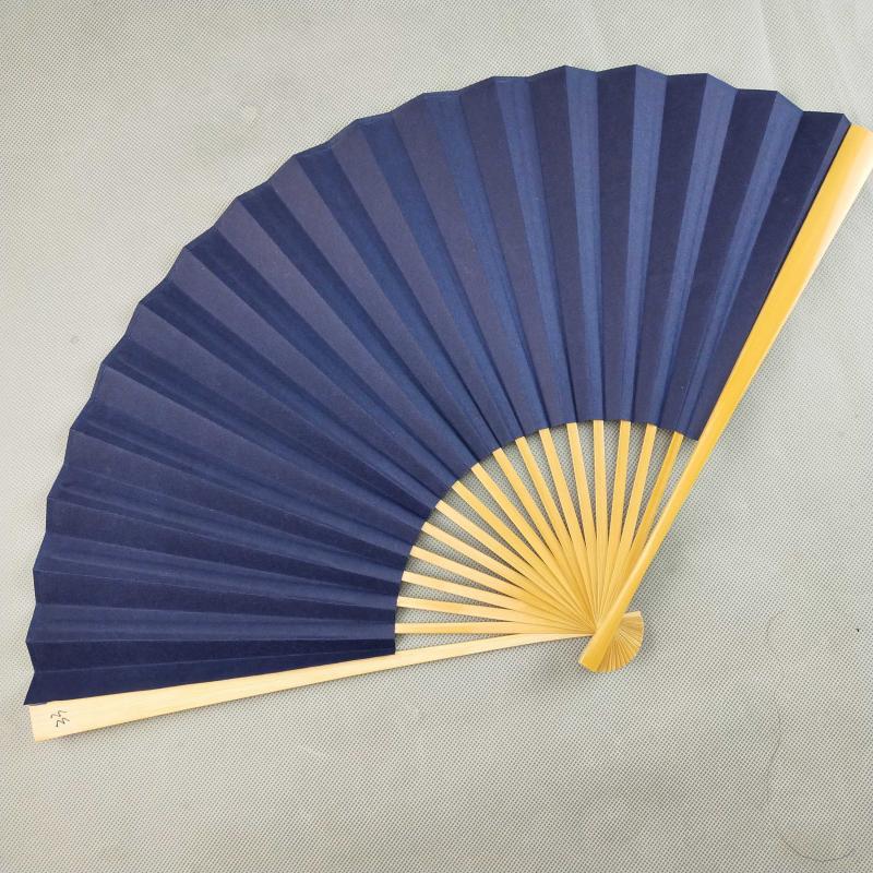 苏工暗钉玉竹折扇文玩扇子7寸8寸9寸寸空白扇面蓝 黑 洒金扇面