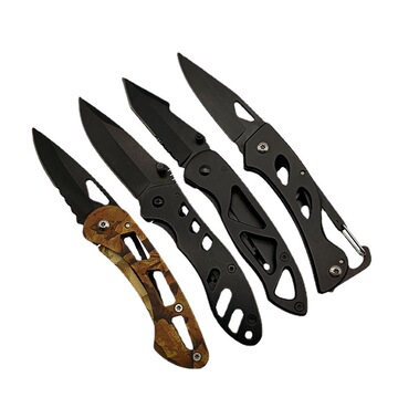 不锈钢小刀户外多功能刀便携小刀求生刀折叠刀防身迷你水果刀