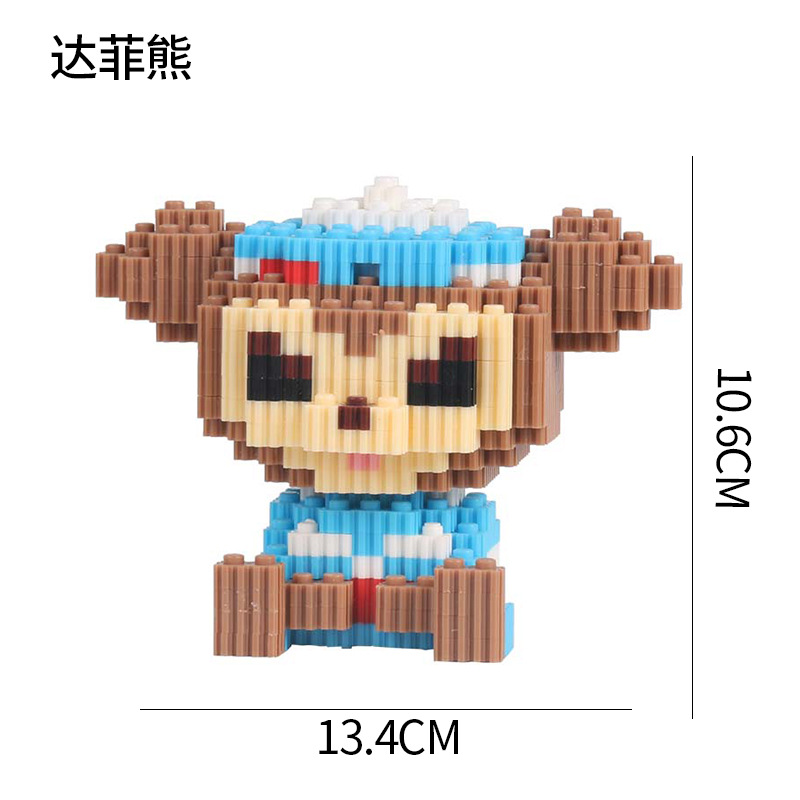 Compatible with Lego Series Small Particle Building Blocks Assembly Puzzle Boys and Girls Children's Educational Toys Night Market Wholesale in Bulk
