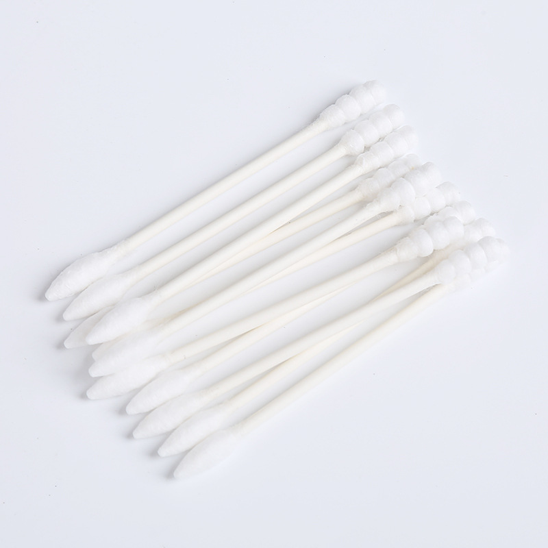 Factory Direct Supply 120 PCs Double Ended Cotton Wwabs Household Ear Picking Makeup Removing Cotton Swab Stick Disposable Practical Cotton Swabs