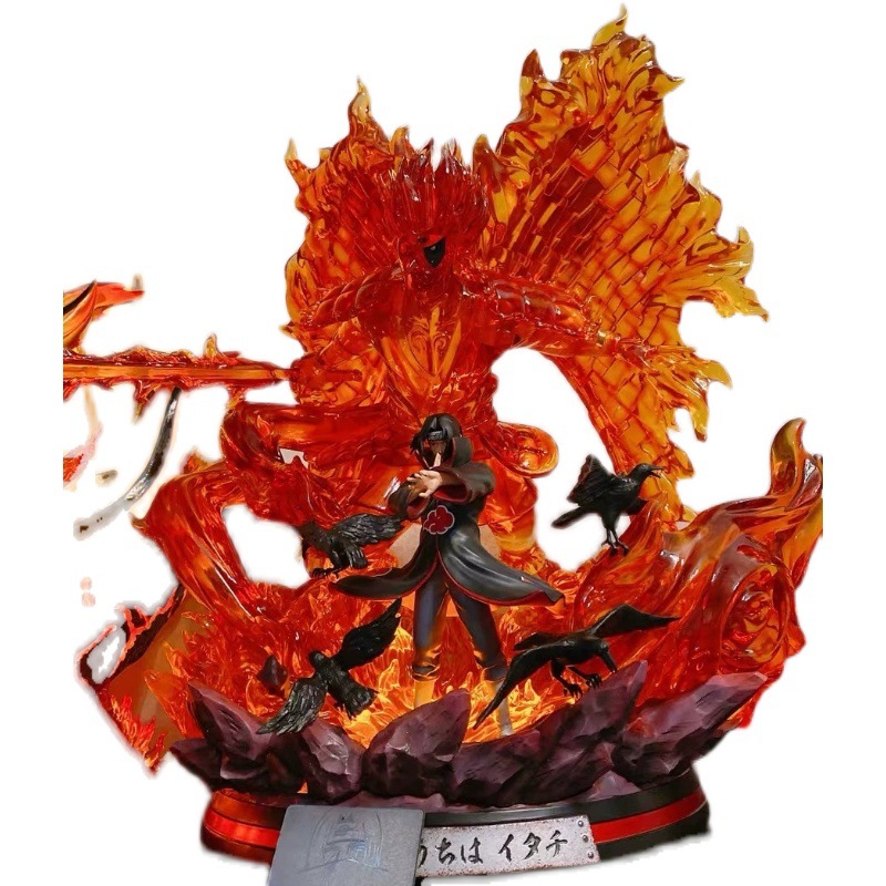 火影忍者手办惊喜盲盒大型模型福袋佐助鸣人摆件公仔雕像礼物玩具