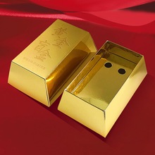 黄金盲盒烫金纸卡商场珠宝礼品盒黄金礼盒福袋礼物盒现货惊喜盲盒
