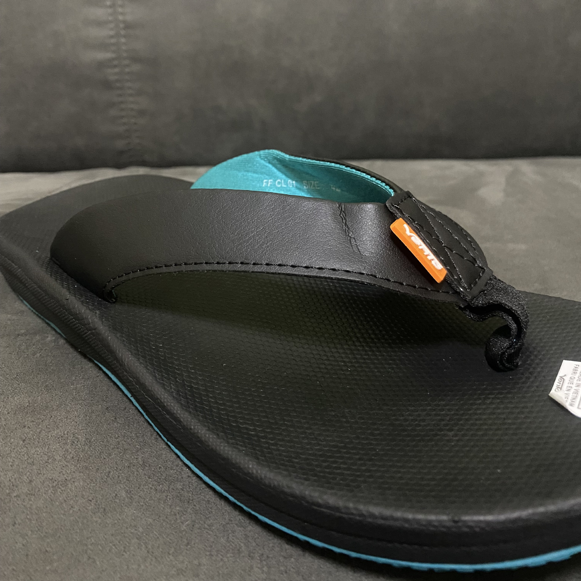 越南vento/奔兔男士人字夹脚拖鞋轮胎橡胶底防滑时尚休闲学生潮流