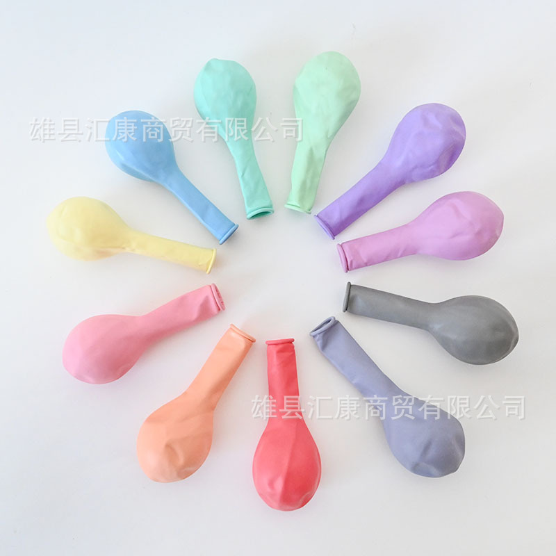 5-Inch 10-Inch 12-Inch 18-Inch Thickened Macaron Balloon Party Wedding Arch Layout Rubber Balloons Wholesale